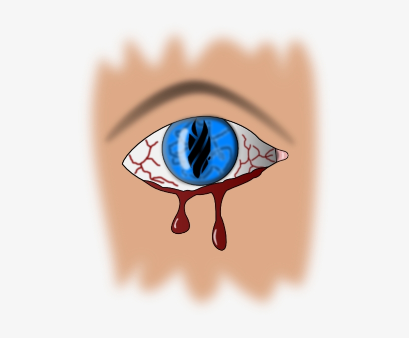 Bleeding Eye Svg Clip Arts 510 X 598 Px, transparent png #2946281