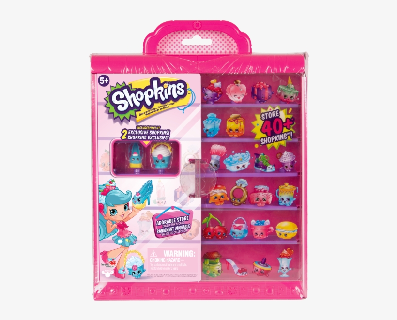 Shopkins Season 7 Collectors Case - Shopkins Adorable Store Collectors Case, transparent png #2946420