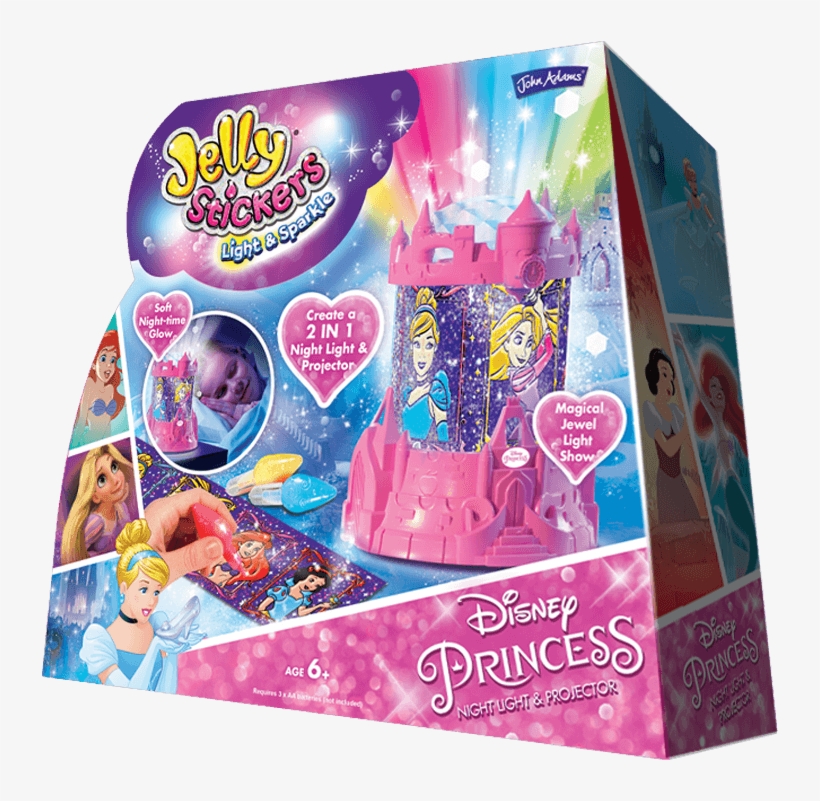 Disney Princess Night Light & Projector - Disney Princess Light And Sparkle Night Light, transparent png #2946514