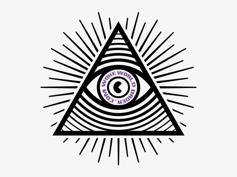 Woke World Order - Eye Of Providence, transparent png #2946822
