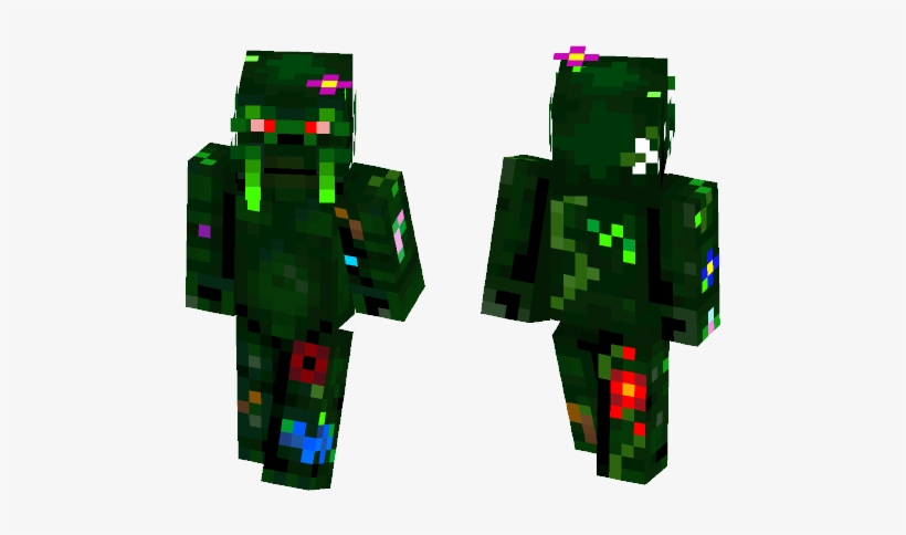 Swamp Thing - Lil Uzi Vert Minecraft Skin, transparent png #2946855