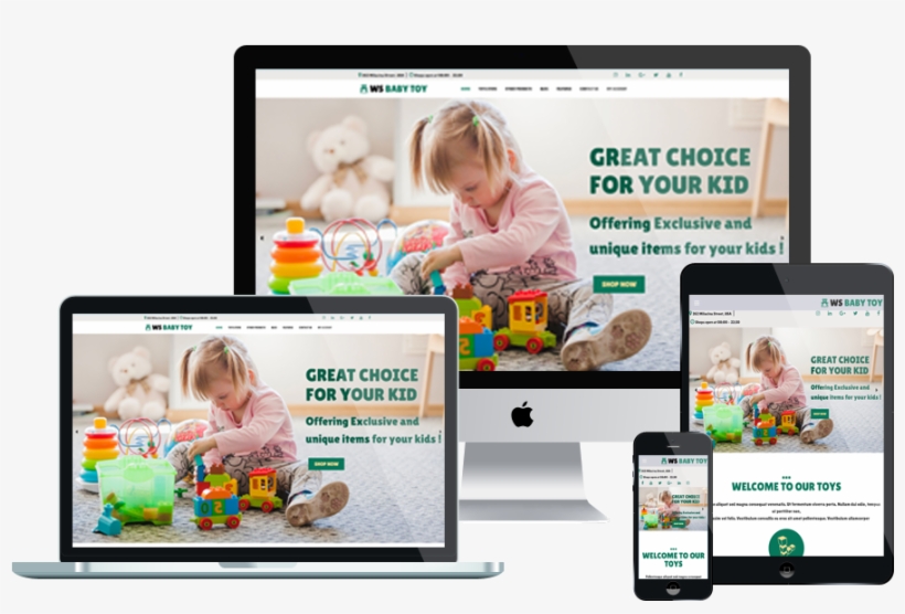 Ws Toy Free Kids / Toys Store Woocommerce Wordpress - Toy Store Woocommerce Theme, transparent png #2946997