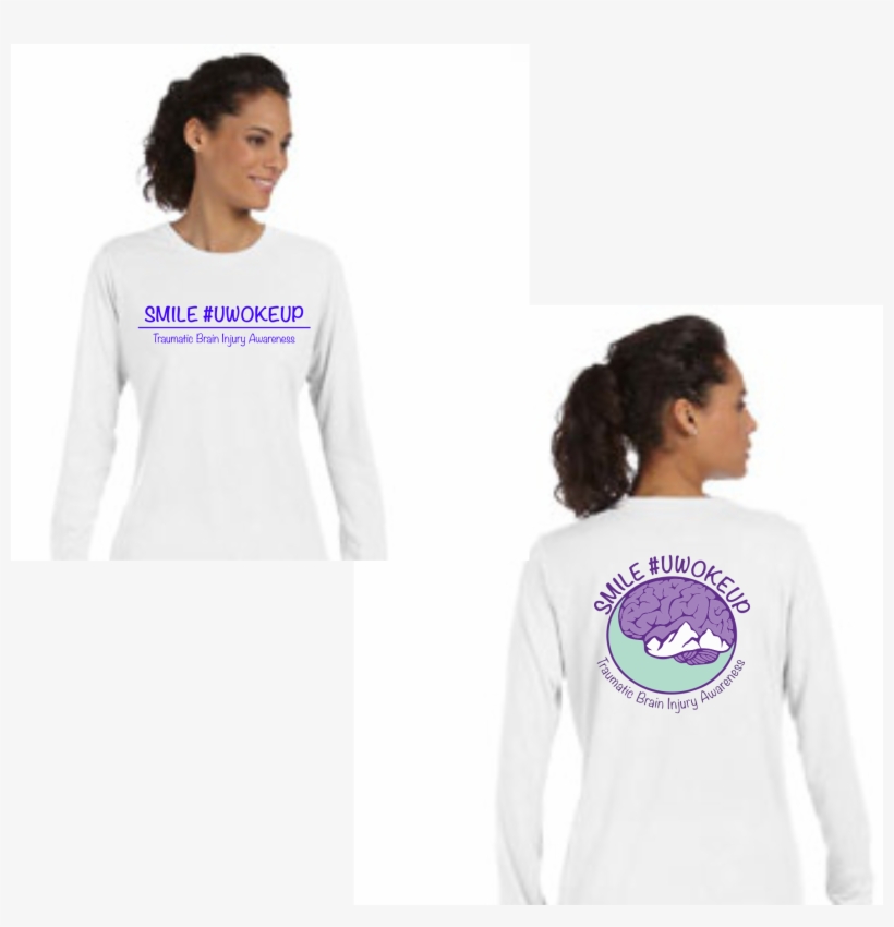 Smile You Woke - Gildan Women's Performance Polyester Rib Knit Bottom, transparent png #2947253