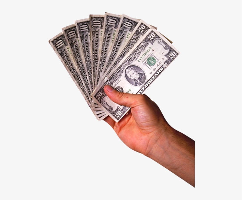 Cash In Hand Png - Money In Hand Png, transparent png #2947311
