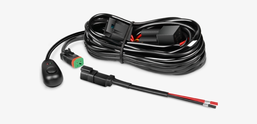 Nilight 16awg Dt Connector Wiring Harness Kit 12v On - Light Bar Power Connector, transparent png #2947312