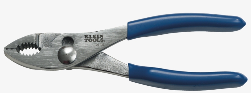 D5116 - Klein Tools - 6" Slip-joint Pliers, transparent png #2947944