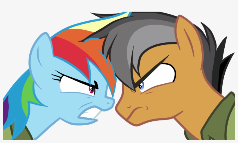 Angry, Quibble Pants, Rainbow Dash, Safe, Simple Background, - Mlp Rainbow Dash And Quibble Pants, transparent png #2947951