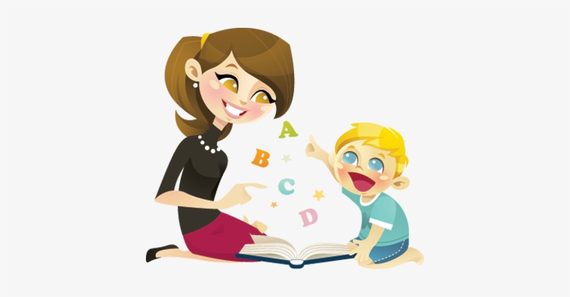 Download The Picture Book Teacher's Edition - Teacher And Student Cartoon  Png PNG Image with No Background 