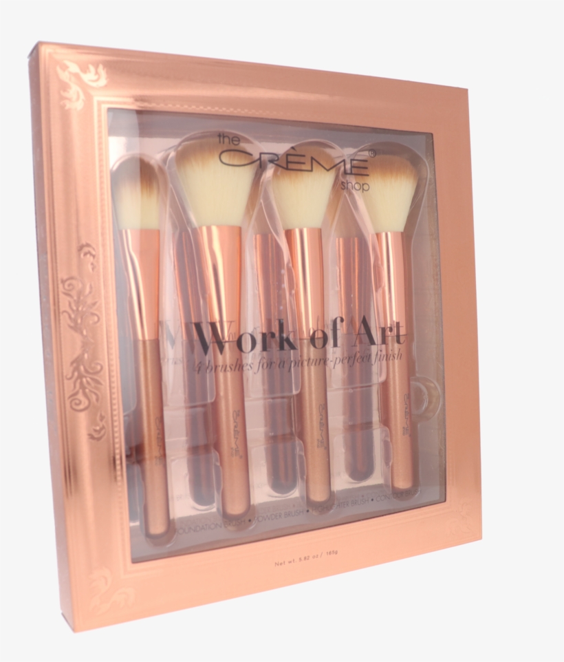 Makeup Brush Set With Foundation Brush, Powder Brush, - Makeup Brush, transparent png #2948494