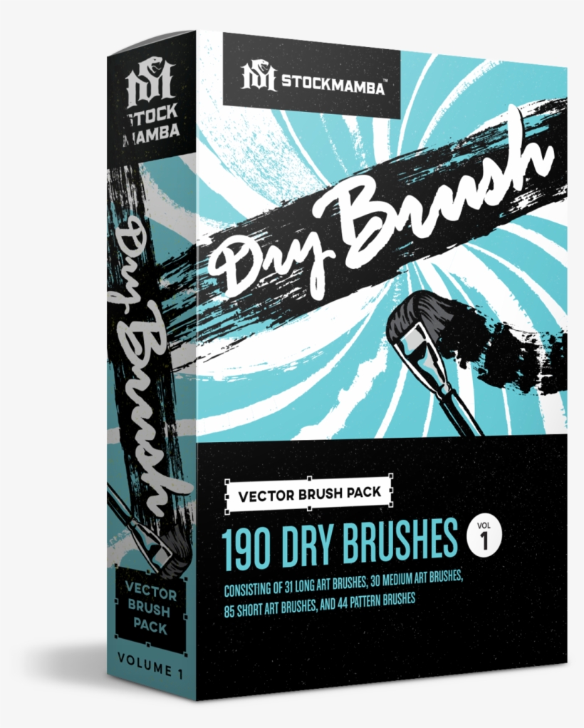 Dry Brush Vector Brush Pack - Brush, transparent png #2948597