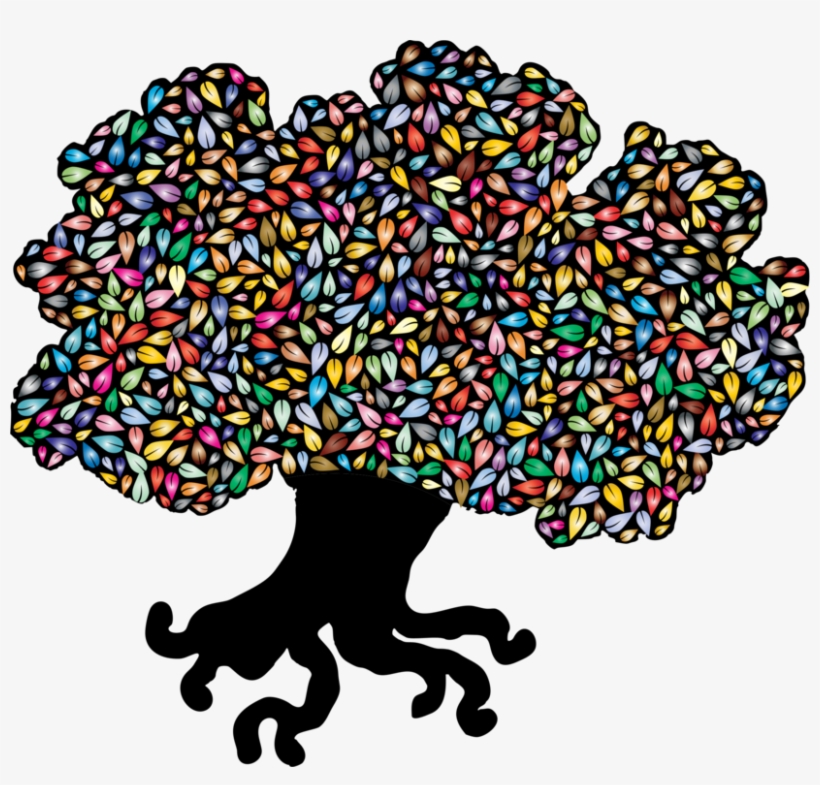 Leaf Tree Food Art Silhouette - Clip Art, transparent png #2948842