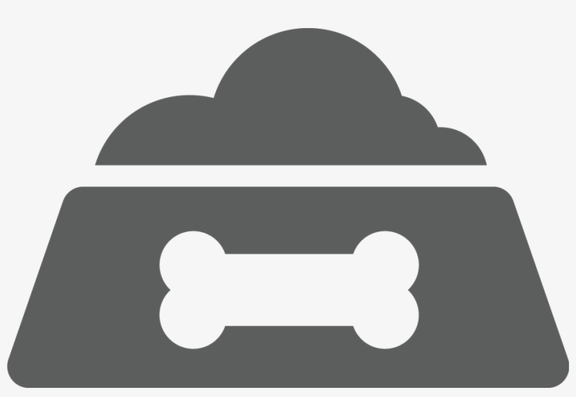 Easy To Serve - Pet Food Silhouette, transparent png #2948935