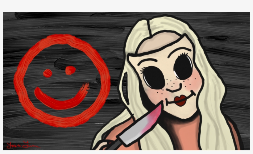 Illustration By Tasha Turner - Strangers 2 Prey At Night Dollface, transparent png #2948970