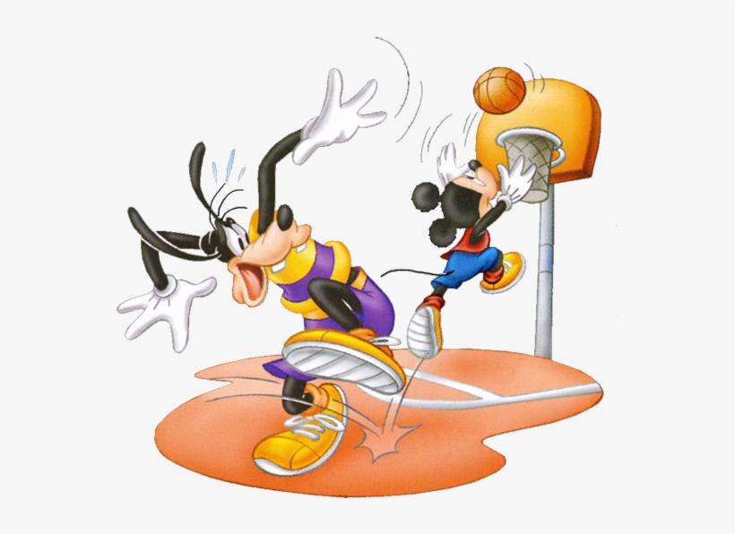 Disneyland Clipart Basketball - Mickey Mouse Basketball, transparent png #2949035