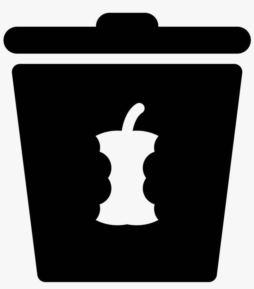 Noun Apple Icon - Compost Icon, transparent png #2949074