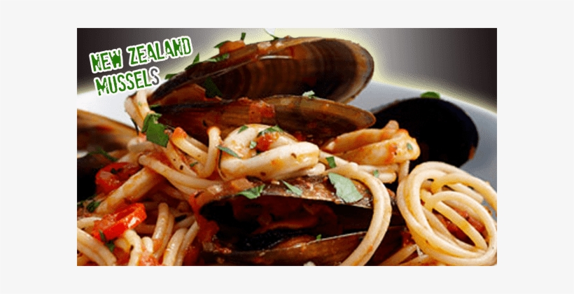 Spaghetti Mussels - Pasta, transparent png #2949203