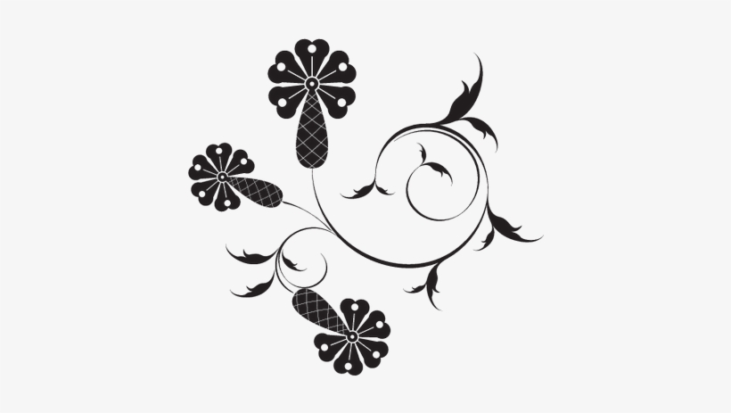 Floral Vine Black Vine Png - Gift Of Nature, Gift Of Love Poster Print (landscape), transparent png #2949436