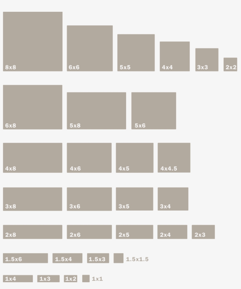 Bathroom Sizes Australia Bathroom Vanity Sizes Australia - Tile Sizes In Inches, transparent png #2949675