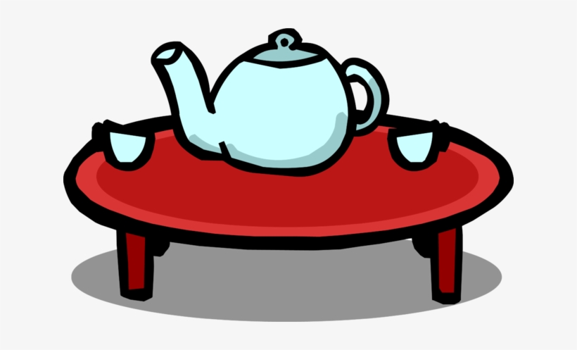 Red Coffee Table Sprite 002 - Coffee Table, transparent png #2949870