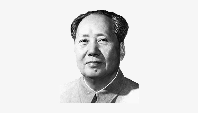 Mao Zedong Black And White - Mao E Tung, transparent png #2949969
