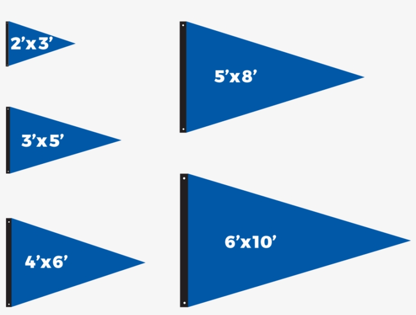 Pennant Flags - Graphic Design, transparent png #2950000