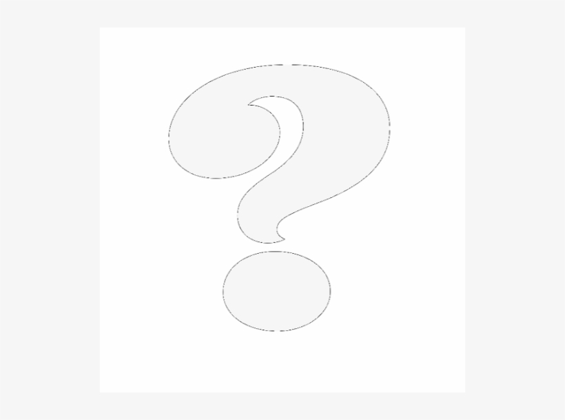 Photo - Signo De Interrogacion Negro, transparent png #2950135