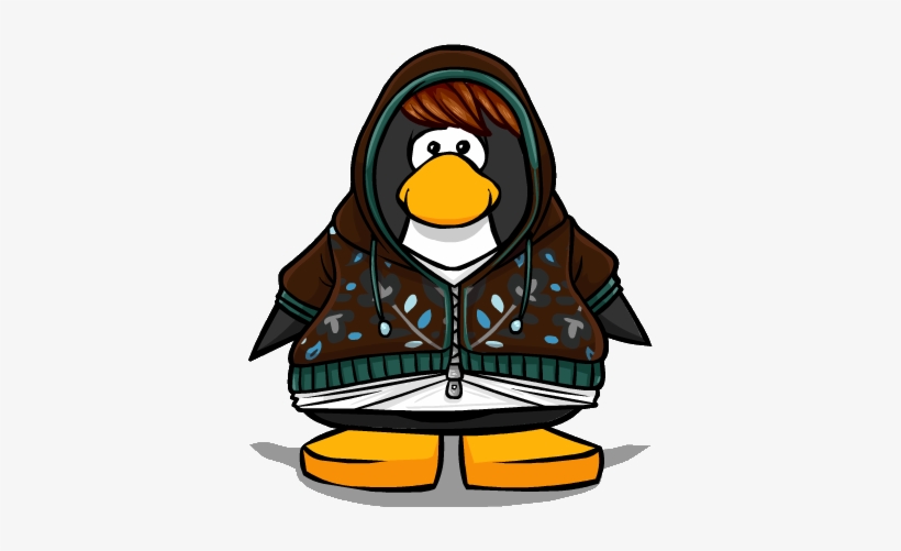 Old School Hoodie Pc - Club Penguin Skeleton Costume, transparent png #2950187