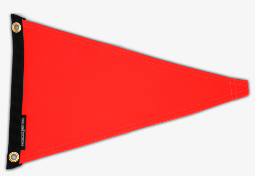 Orange Atv Pennant - Red Pennant, transparent png #2950233