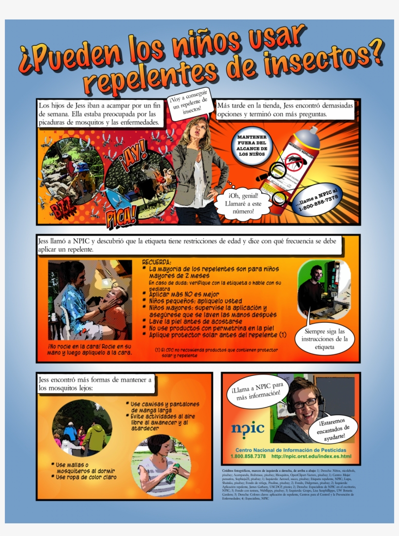 ¿pueden Los Niños Usar Repelentes De - Flyer, transparent png #2950377