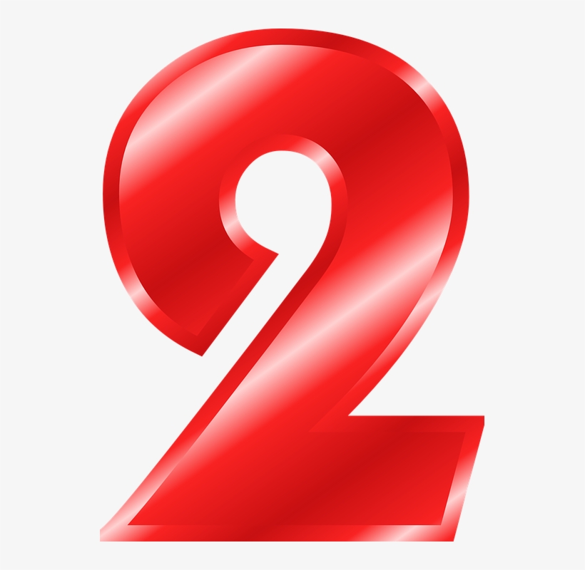 Numéro 2 Png - 2 Number Png, transparent png #2950735