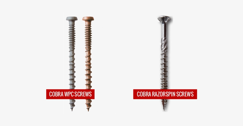 Screws For Decking Cobra Fastening Screws For Decking - Marking Tools, transparent png #2950845