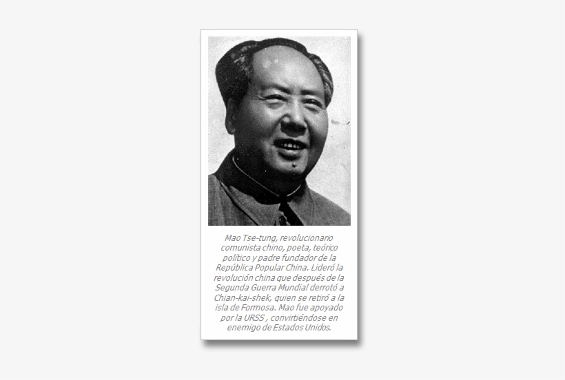 Taiwán - Mao Zedong, transparent png #2950866