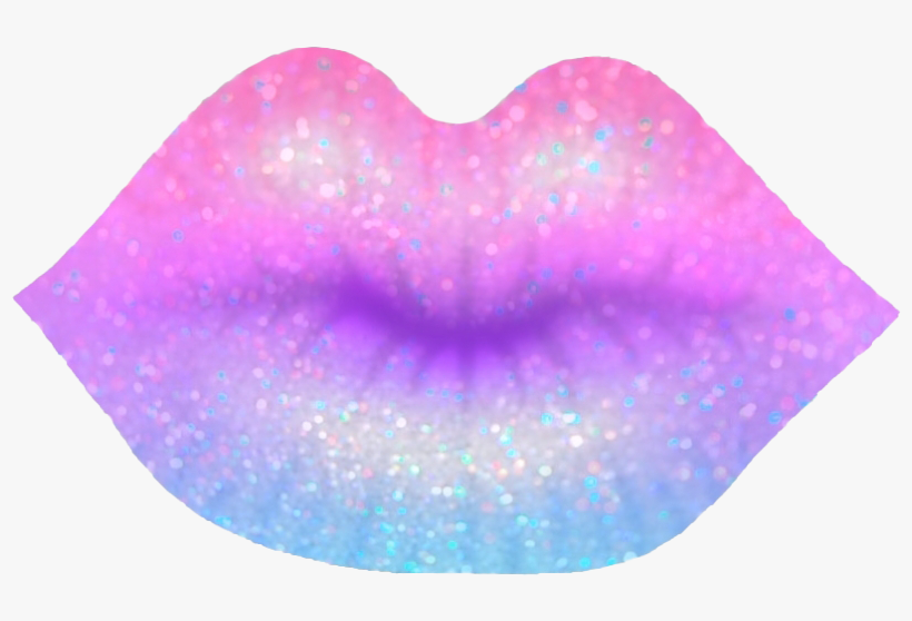 Transparent Glitter Lips~ - Transparent Glitter Lips, transparent png #2950910
