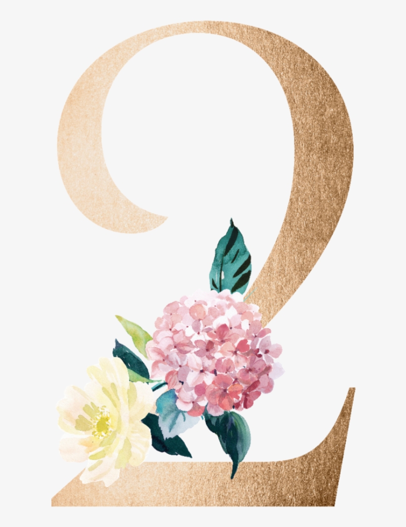 2 Dos Numero Numeros Number Two - Number, transparent png #2951075