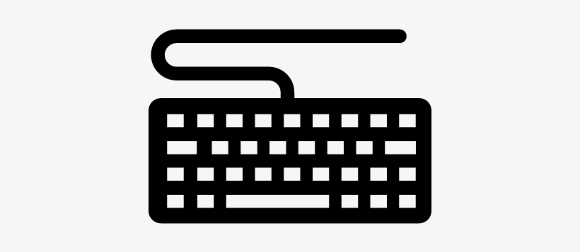 Computer Keyboard Vector - Mouse And Keyboard Vector, transparent png #2951102