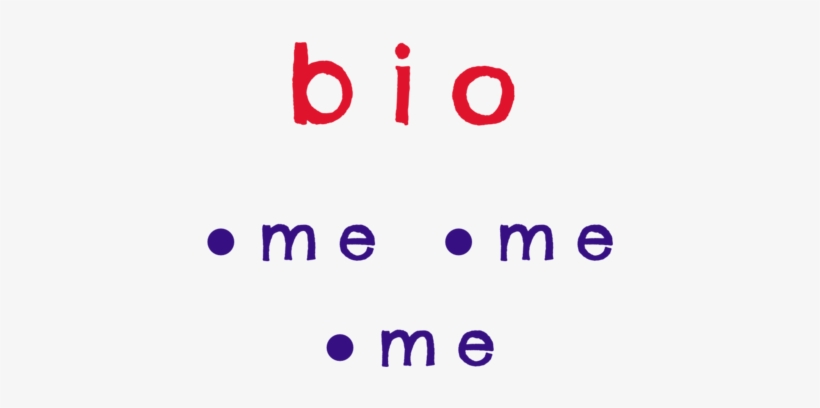 Bio Title Halfpeeledbanana - Graphic Design, transparent png #2951133