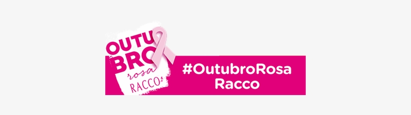 Neste Outubro Rosa, A Racco Se Junta À Femama - Outubro Rosa Racco, transparent png #2951361