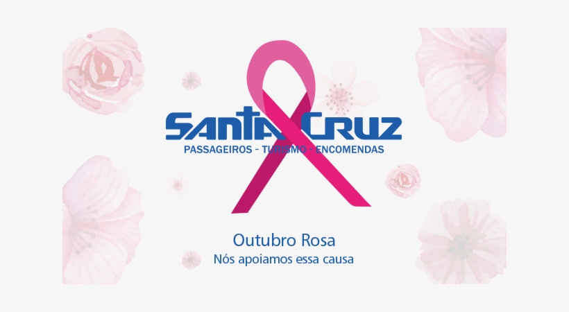 Outubro-rosa - Viação Santa Cruz, transparent png #2951422