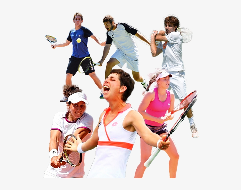 Professional Players - Jugadores De Tenis Png, transparent png #2951447