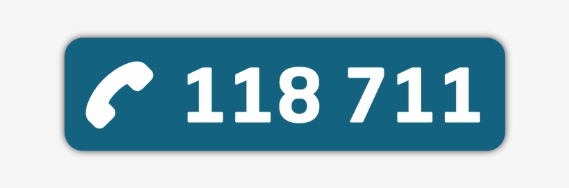 Le Numéro De Téléphone 118-711 - 118 711, transparent png #2951475