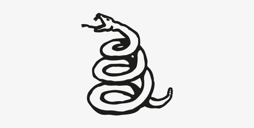 Metallica Snake Logo - Metallica Logo Snake, transparent png #2952367