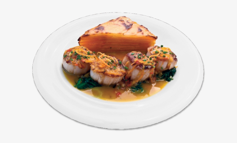 Orange Glazed Scallops1 - Orange, transparent png #2952454
