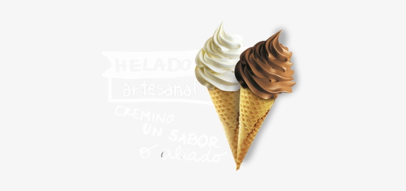 Helado Cremoso - Barquillo De Helado Png, transparent png #2952675