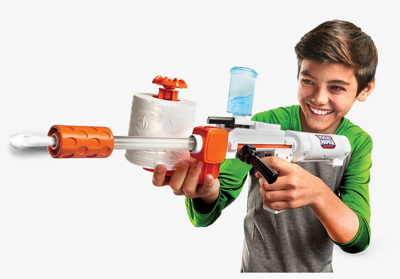 Jakks Toilet Paper Blaster, transparent png #2952812