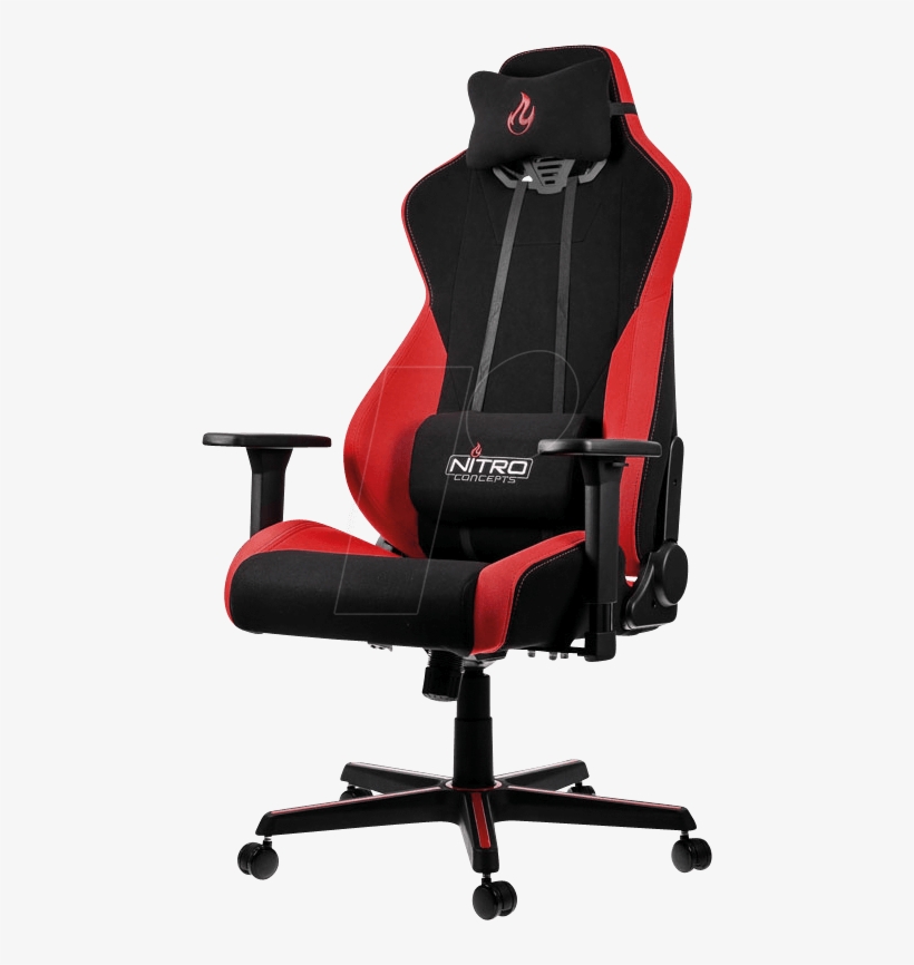 Gaming Chair Nitro Concepts S300 Inferno Red Nitro - Nitro Concepts S300 Yellow, transparent png #2952862