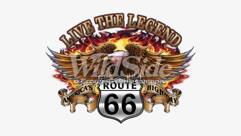 Route 66 Live The Legend Fire Eagle - Route 66, transparent png #2953123