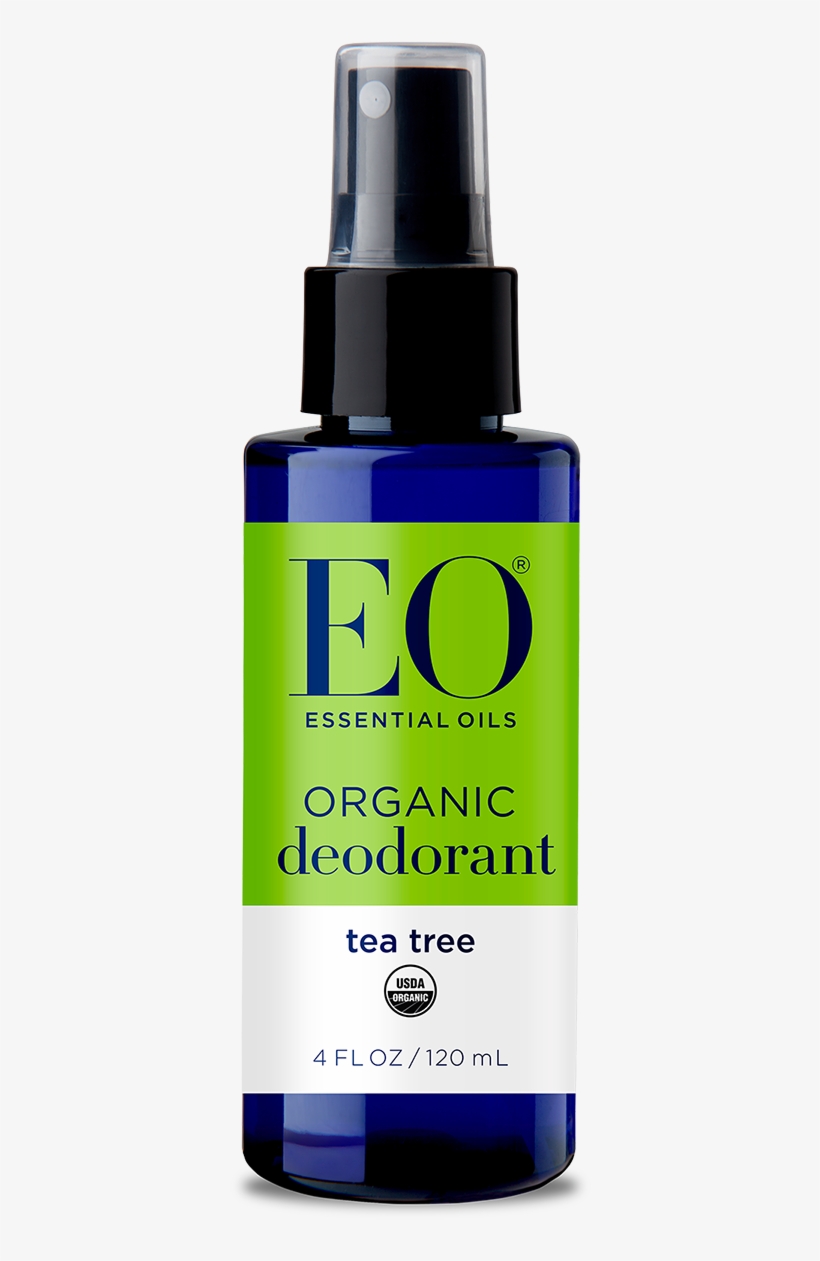 Eo Organic Deodorant Spray Tea Tree - Eo Organic Deodorant Spray, Lavender, 4 Fluid Ounce, transparent png #2953520