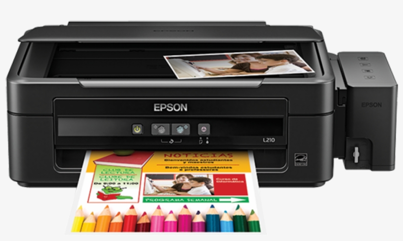 Impresora Epson L210 - Epson L210 Allinone Printer, transparent png #2953572