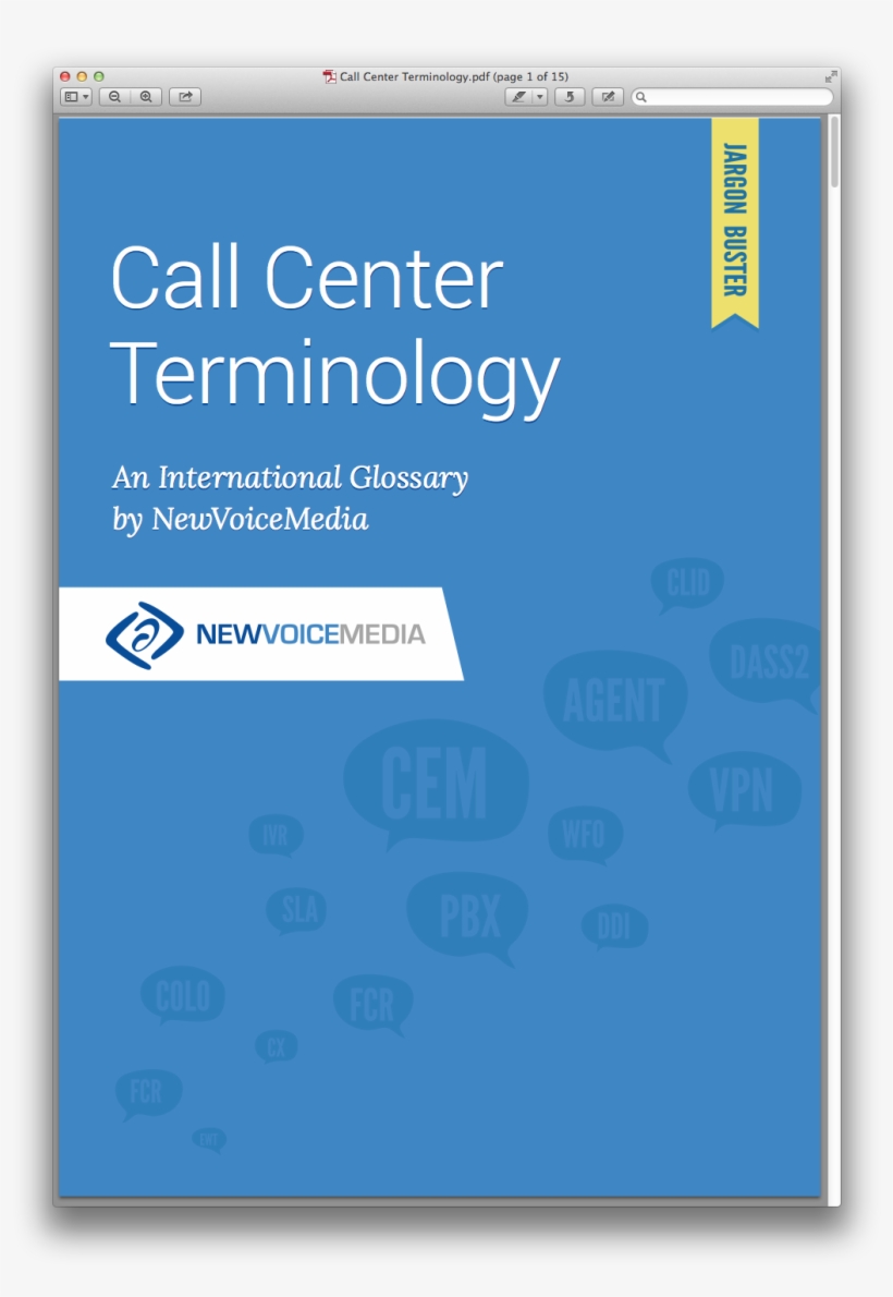 Call Center Terminology - Newvoicemedia, transparent png #2953636