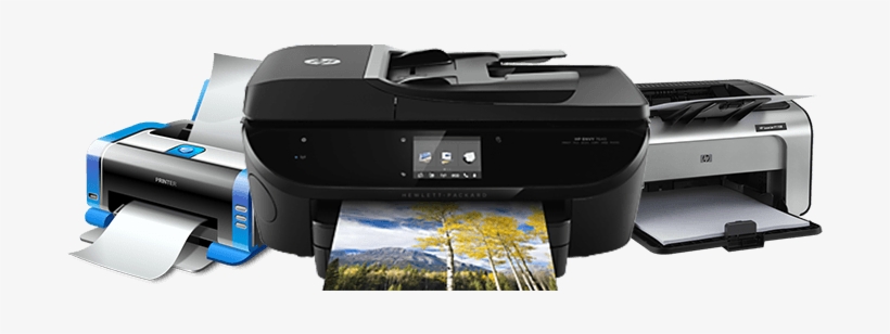 Impresoras Tinta Y Laser - Hp 7640, transparent png #2953689